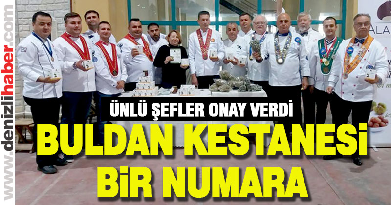 Buldan kestanesi ünlü şeflerin onayını aldı