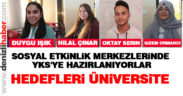 Öğrenciler YKS’ye “Sosyal Etkinlik Merkezleri”nde hazırlanıyor