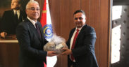 Çallı emniyet müdürüne anlamlı ziyaret