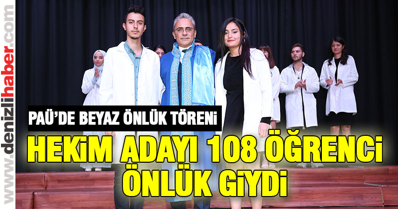Geleceğin diş hekimleri beyaz önlüklerini giydi