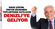 Doğu Perinçek Denizli’ye geliyor
