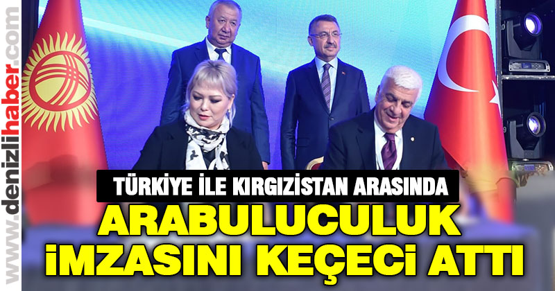Arabuluculuk imzasını Keçeci attı