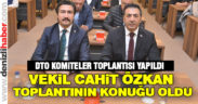 DTO Komiteler Toplantısı yapıldı