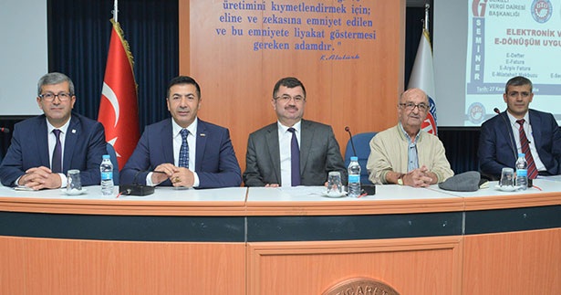DTO’da salon doldu taştı