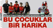 “Roboscorpion” birincilik hedefliyor