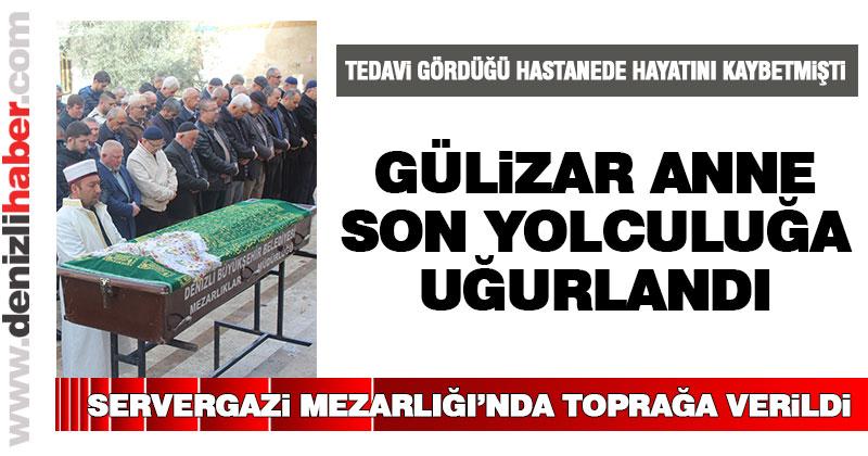 Gazeteci Fikri Tüfekçi’nin annesi son yolculuğa uğurlandı