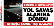Gürlek’te kaza: 1 yaralı
