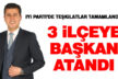 İyi Parti’de 3 ilçenin başkanları atandı