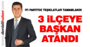 İyi Parti’de 3 ilçenin başkanları atandı