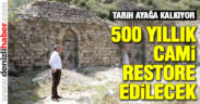 Honaz’da 500 yıllık 2. Murat Camisi restore edilecek