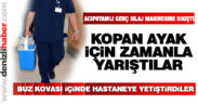 Acıpayam’da ayağını silaj makinesine kaptıran genç ağır yaralandı