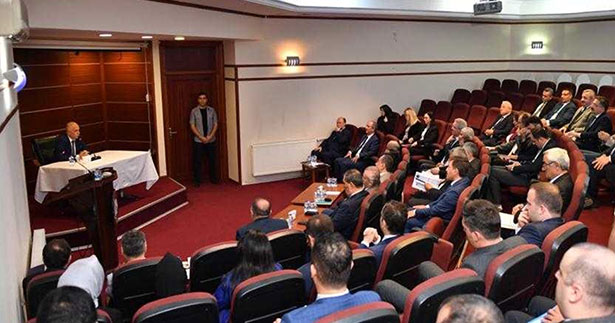 Kasım ayı kaymakamlar toplantısı yapıldı