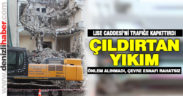 Eski binanın yıkımı tehlike saçıyor