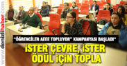 Öğrenciler AEEE topluyor kampanyası başladı