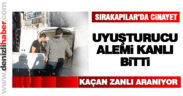 Sırakapılar’da uyuşturucu cinayeti