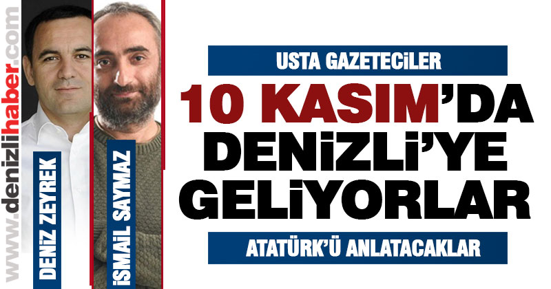 İsmail Saymaz ve Deniz Zeyrek 10 Kasım’da Merkezefendi’deler