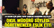 Okul müdürü öğretmenler günü için şarkı söyledi, klip çekti