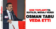 Osman Tabu veda etti