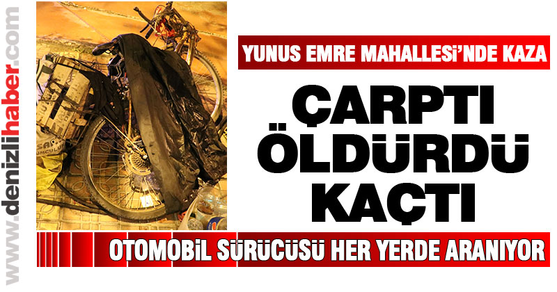 Otomobilin çarptığı bisikletli hayatını kaybetti