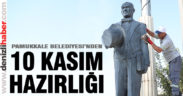 Pamukkale Belediyesi’nden 10 Kasım hazırlığı