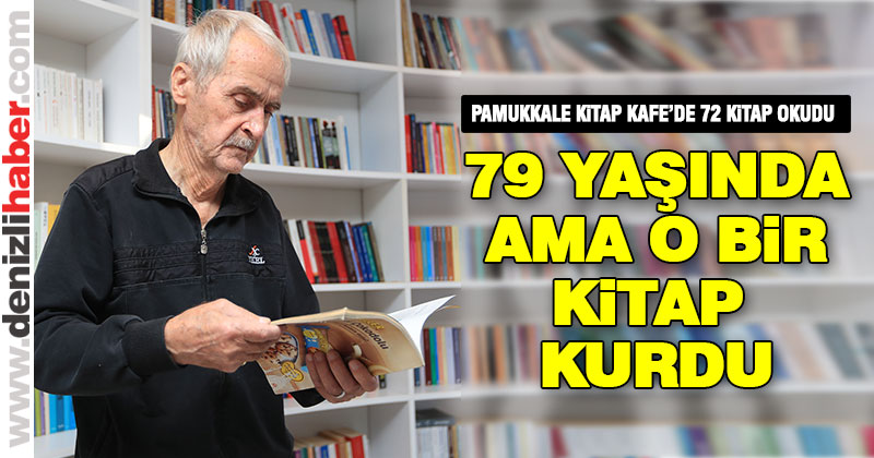 Pamukkale Kitap Kafe ilgi görüyor