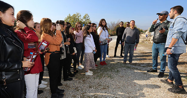 PAÜ Erasmus Öğrencileri Tripolis’i gezdi
