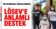 Biyomedikal Mühendisliği öğrencilerinden LÖSEV’e anlamlı destek