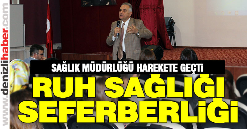 Toplum ve Ruh sağlığı için seferberlik başlatıldı