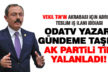 Adrese teslim kadro ilanı iddiası