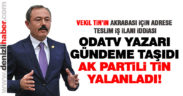 Adrese teslim kadro ilanı iddiası