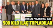 Sarayköy’de atık ilaç projesi etkili oldu