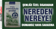 Tekel’den Pamukkale Şenliği’ne özel sigara