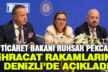Ticaret Bakanı Pekcan, ihracat rakamlarını Denizli’de açıkladı