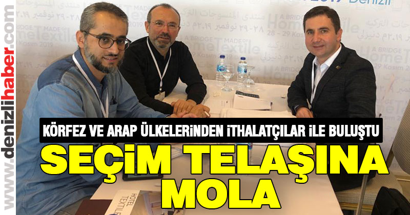 Seçim telaşına mola
