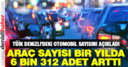 TÜİK 2019 motorlu kara taşıtı istatistiklerini açıkladı