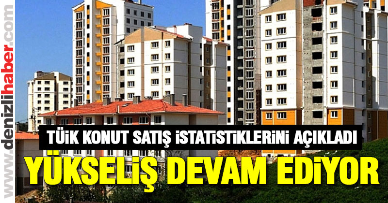 Ekim ayı konut satışları yüzde 3,7 arttı