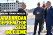 Vali Karahan depremzede lisede inceleme yaptı