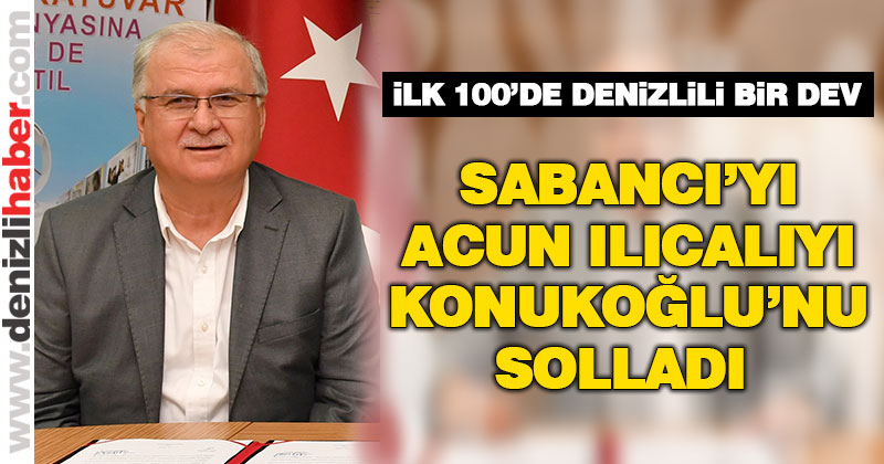 Vergi rekortmenleri açıklandı. İlk 100’de Denizlili bir dev var