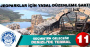 JEOPARKLAR İÇİN YASAL DÜZENLEME ŞART!