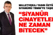 Milletvekili Yasin Öztürk, siyanür konusunu meclise taşıdı