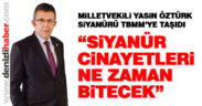 Milletvekili Yasin Öztürk, siyanür konusunu meclise taşıdı