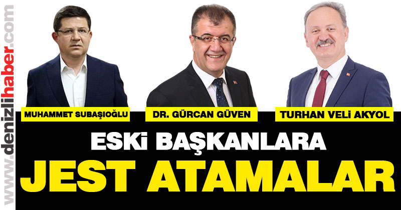 AK Parti’nin eski başkanlarına kıyak görevler