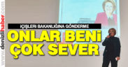 Çelik’ten İçişleri Bakanlığı’na gönderme