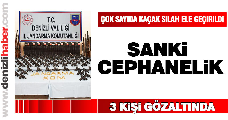 Bozkurt’ta çok sayıda silah ele geçirildi