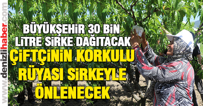 Büyükşehir’den sinekle mücadeleye sirke desteği