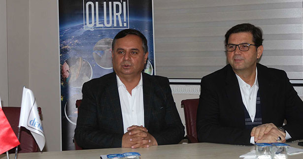 DENİB Yönetimi Başkan Akcan’ı ziyaret etti
