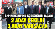 2 aday çekildi, yarış 3 aday arasında geçecek