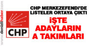 CHP Merkezefendi İlçe Kongresi’nde listeler açıklandı