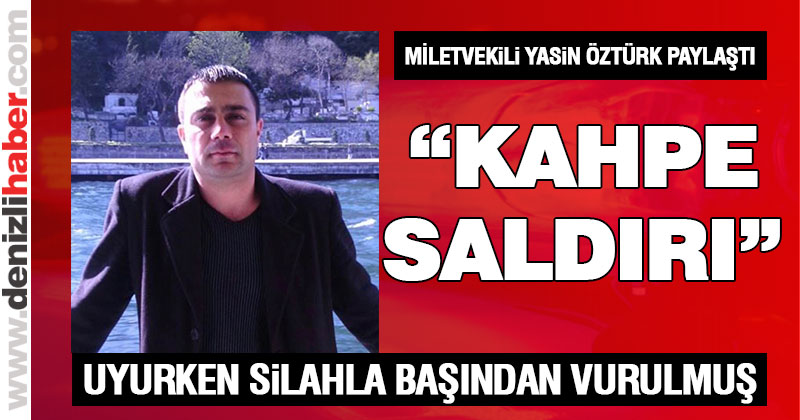 Çiftlik sahibi silahla başından vurulmuş