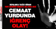 Erkek yurdunda iğrenç olay!